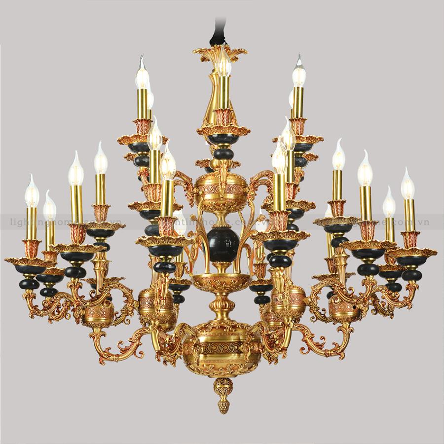 ĐÈN CHÙM ĐỒNG CAO CẤP CDQG-185 ĐÈN CHÙM ĐỒNG CAO CẤP CDQG-185 - Ảnh 1