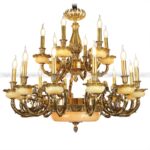 ĐÈN CHÙM ĐỒNG CAO CẤP CDQG-187