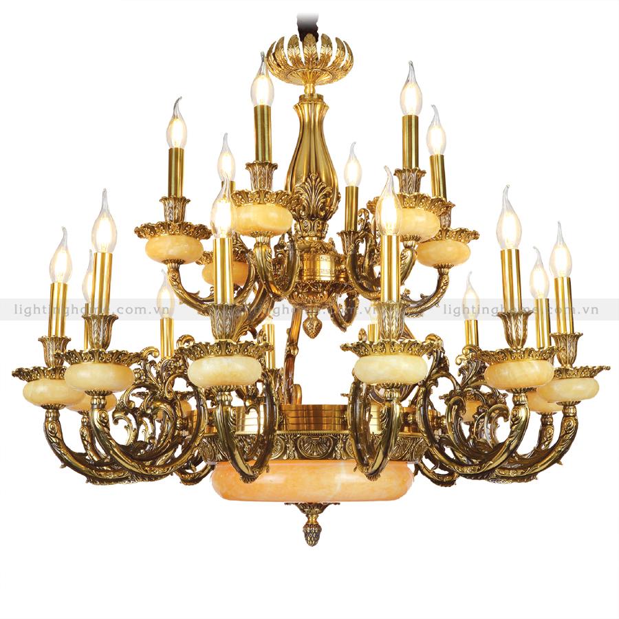 ĐÈN CHÙM ĐỒNG CAO CẤP CDQG-187 ĐÈN CHÙM ĐỒNG CAO CẤP CDQG-187 - Ảnh 1