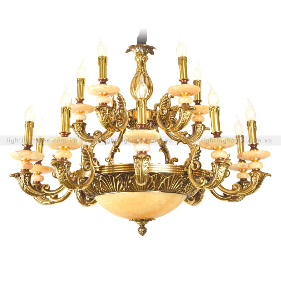 ĐÈN CHÙM ĐỒNG HOÀNG GIA CDQT-49 ĐÈN CHÙM ĐỒNG HOÀNG GIA CDQT-49 - Ảnh 1