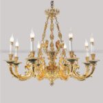 ĐÈN CHÙM NẾN HOÀNG GIA CNQT-137-21