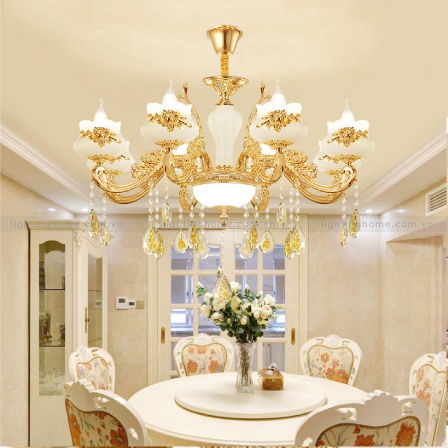 ĐÈN CHÙM NẾN HOÀNG GIA CNQT-172-8 ĐÈN CHÙM NẾN HOÀNG GIA CNQT-172/8 - Ảnh 1