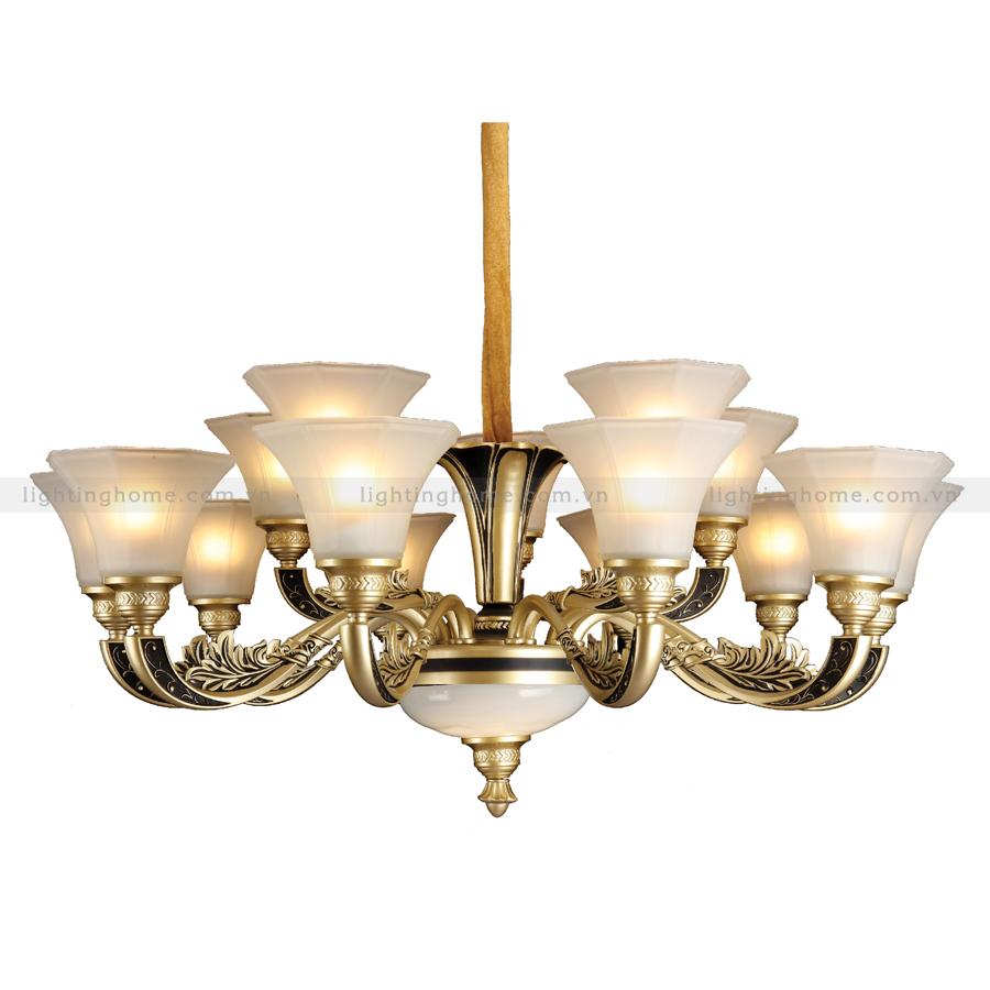 ĐÈN CHÙM NẾN HOÀNG GIA CNQT-80 Đèn Chùm Cổ Điển - Ảnh 1
