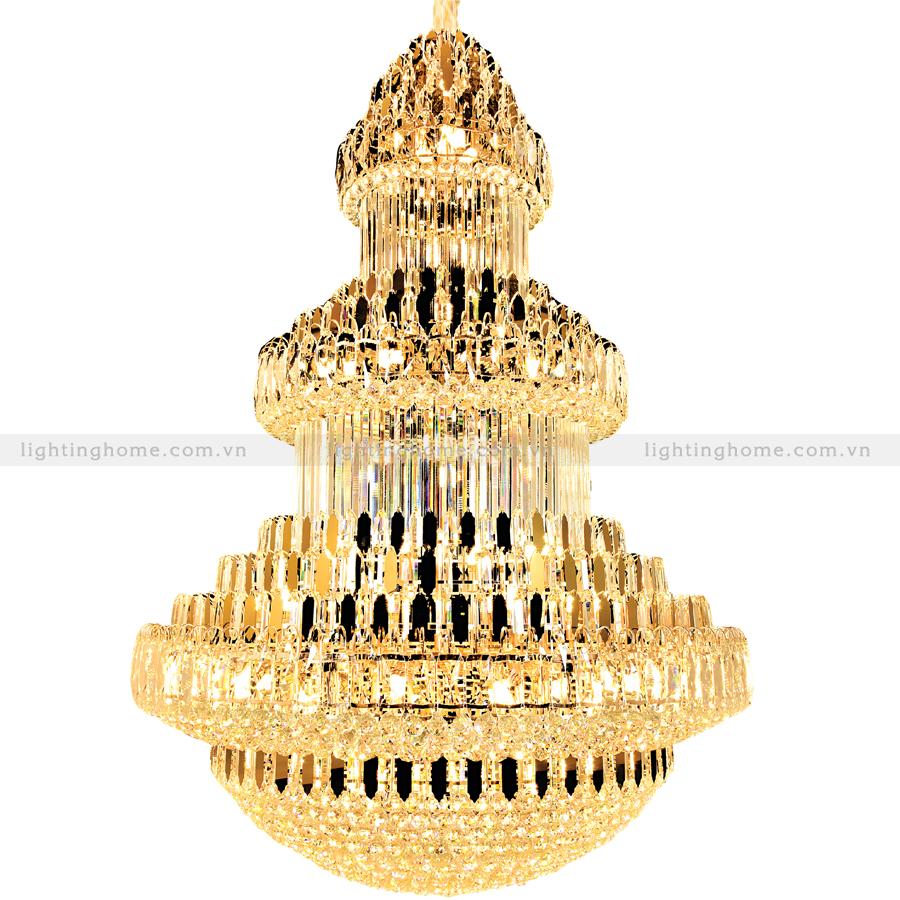 ĐÈN CHÙM PHA LÊ CAO CẤP K9 CNQT-180 Đèn Chùm Pha Lê - Ảnh 1