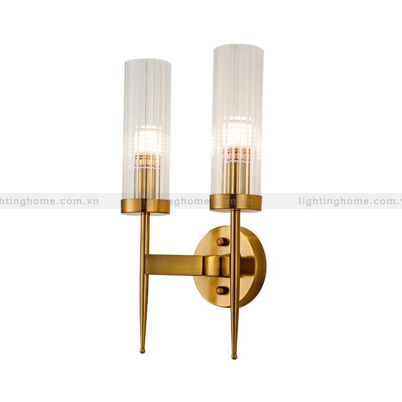 Phú Thịnh Hưng ĐÈN TƯỜNG ĐÔI ỐNG TRỤ THỦY TINH GT-478