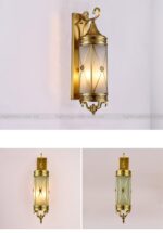 ĐÈN TƯỜNG ĐỒNG CỔ ĐIỂN NGOẠI THẤT VD-686A-18 - Ảnh 3