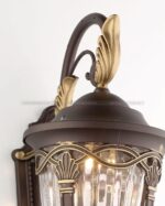 ĐÈN TƯỜNG HOA VĂN CỔ ĐIỂN NGOÀI TRỜI TD-77 - Ảnh 3