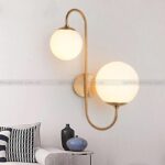 ĐÈN TƯỜNG 2 BÓNG TRÒN UỐN LƯỢN GT-3025-23
