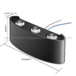 ĐÈN TƯỜNG HIỆN ĐAI HẮT 2 ĐẦU 6 TIA VNT-621-19 - Ảnh 5