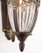 ĐÈN TƯỜNG HOA VĂN CỔ ĐIỂN NGOÀI TRỜI TD-77 - Ảnh 9