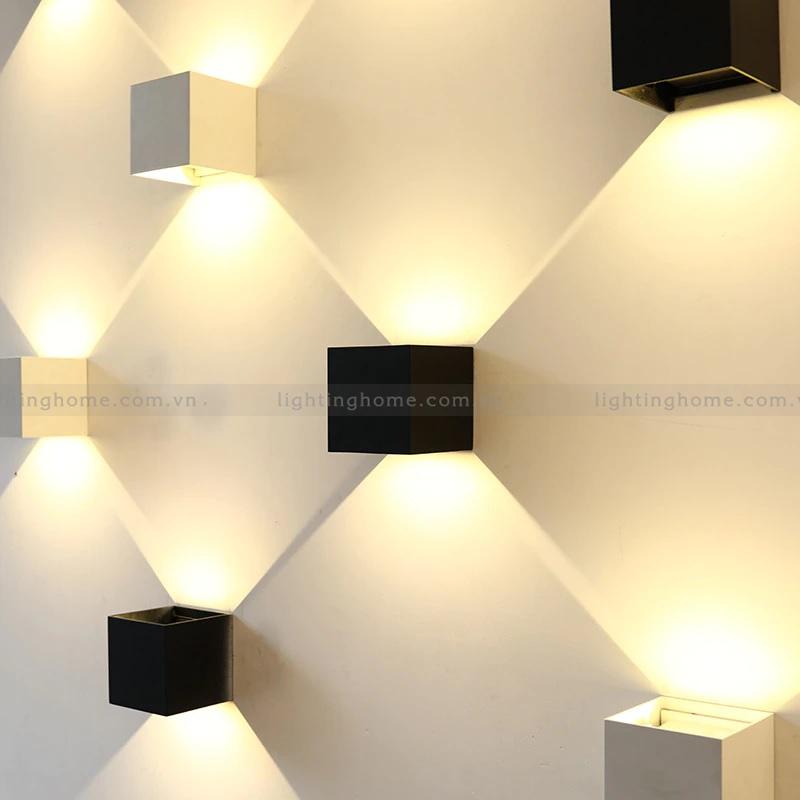 đèn led vuông gắn tường VNT-606 ĐÈN TƯỜNG NGOÀI TRỜI CHỈNH ĐƯỢC HƯỚNG SÁNG VNT-606 - Ảnh 1