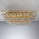 Đèn Mâm Ốp Trần Pha Lê Chữ Nhật MO-1147-21 - Ảnh 2