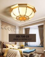 Đèn Ốp Trần Đồng Cổ Điển Tân Cổ Điển OD-730-23 - Ảnh 4