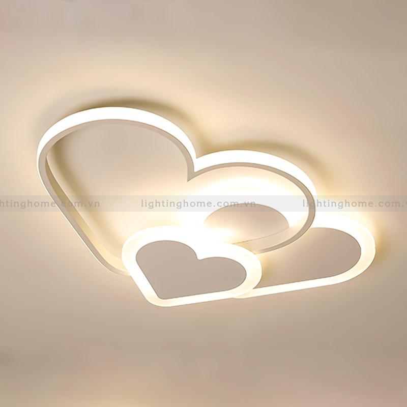 đèn mâm ốp trần hình trái tim MO-933-21 Đèn Mâm Ốp Trần Led MO-933-21 - Ảnh 1