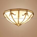 Đèn Ốp Trần Đồng Cổ Điển Tân Cổ Điển OD-708 Lớn