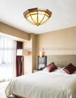 Đèn Ốp Trần Đồng Cổ Điển Tân Cổ Điển OD-732-23 - Ảnh 2