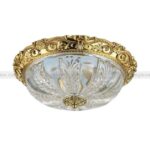Đèn Ốp Trần Xi Mạ Đồng Lighting Home