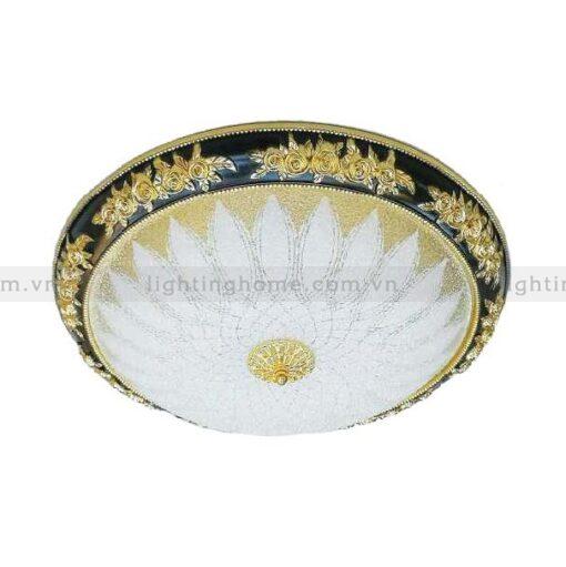 đèn ốp trần đồng OD-721-22 Đèn Ốp Trần Đồng Cổ Điển Màu Vàng 24K OD-721-22 - Ảnh 1