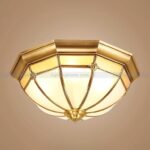Đèn Ốp Trần Đồng Cổ Điển Tân Cổ Điển OD-732-23