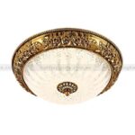 Đèn Ốp Trần Cổ Điển Màu Đồng Cao Cấp OD-722-22