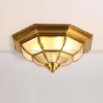 Đèn Ốp Trần Đồng Cổ Điển OD-689 - Ảnh 5