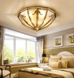 Đèn Ốp Trần Đồng Cổ Điển Tân Cổ Điển OD-708 Lớn - Ảnh 7