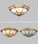 Đèn Ốp Trần Đồng Cổ Điển Tân Cổ Điển OD-731-23 - Ảnh 2