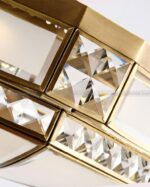 Đèn Ốp Trần Đồng Cổ Điển Đính Pha Lê Luxury OD-697A-18 - Ảnh 2