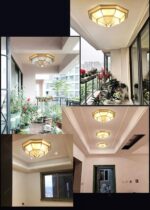 Đèn Ốp Trần Đồng Cổ Điển Tân Cổ Điển OD-731-23 - Ảnh 5