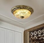 Đèn Ốp Trần Đồng Họa Tiết Cổ Điển OD-709-22 - Ảnh 4