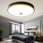 Đèn Ốp Trần Đồng Tối Giản Viền Đen OD-728-23