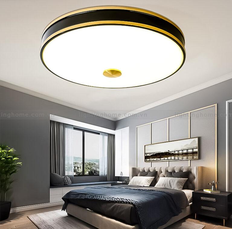 đèn ốp trần đồng tối giản OD-728-23 Đèn Ốp Trần Đồng Tối Giản Viền Đen OD-728-23 - Ảnh 1