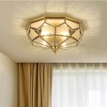 Đèn Ốp Trần Đồng Cổ Điển Cao Cấp OD-698