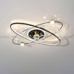 Đèn Quạt Ốp Trần Trang Trí Hiện Đại MO-9079