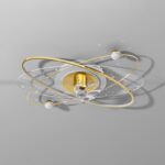 Đèn Quạt Ốp Trần Trang Trí Hiện Đại MO-9080 - Ảnh 4