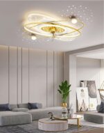 Đèn Quạt Ốp Trần Trang Trí Hiện Đại MO-9080 - Ảnh 5