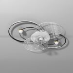 Đèn Quạt Ốp Trần Trang Trí Hiện Đại MO-9081 - Ảnh 4