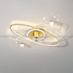 Đèn Quạt Ốp Trần Trang Trí Hiện Đại MO-9080