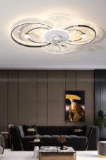 Đèn Quạt Ốp Trần Trang Trí Hiện Đại MO-9081 - Ảnh 3