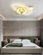 Đèn Quạt Ốp Trần Trang Trí Hiện Đại MO-9078 - Ảnh 2