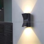 ĐÈN TƯỜNG VÁT CẠNH HẮT SÁNG 2 ĐẦU VNT-613