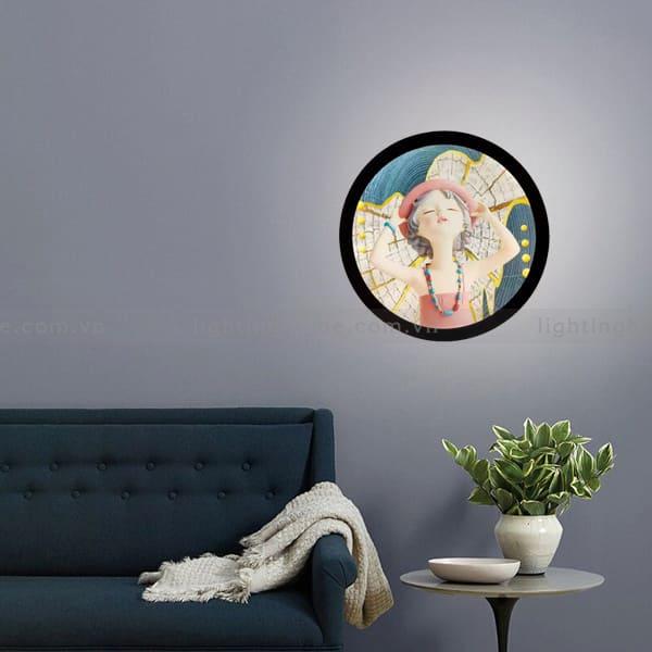 Phú Thịnh Hưng ĐÈN TRANH TƯỜNG HÌNH BÉ GÁI GT-3047