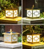 Đèn Trụ Cổng Cổ Điển Năng Lượng Mặt Trời TD-38 - Ảnh 7