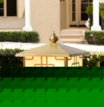 ĐÈN TRỤ ĐỒNG SÂN VƯỜN TD-02