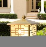 ĐÈN TRỤ ĐỒNG SÂN VƯỜN TD-02