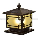 Đèn Trụ Cổng Năng Lượng Mặt Trời Phong Cách Indochine TD-32-23 - Ảnh 5