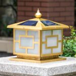 Đèn Trụ Cổng Cổ Điển Năng Lượng Mặt Trời TD-38 - Ảnh 6