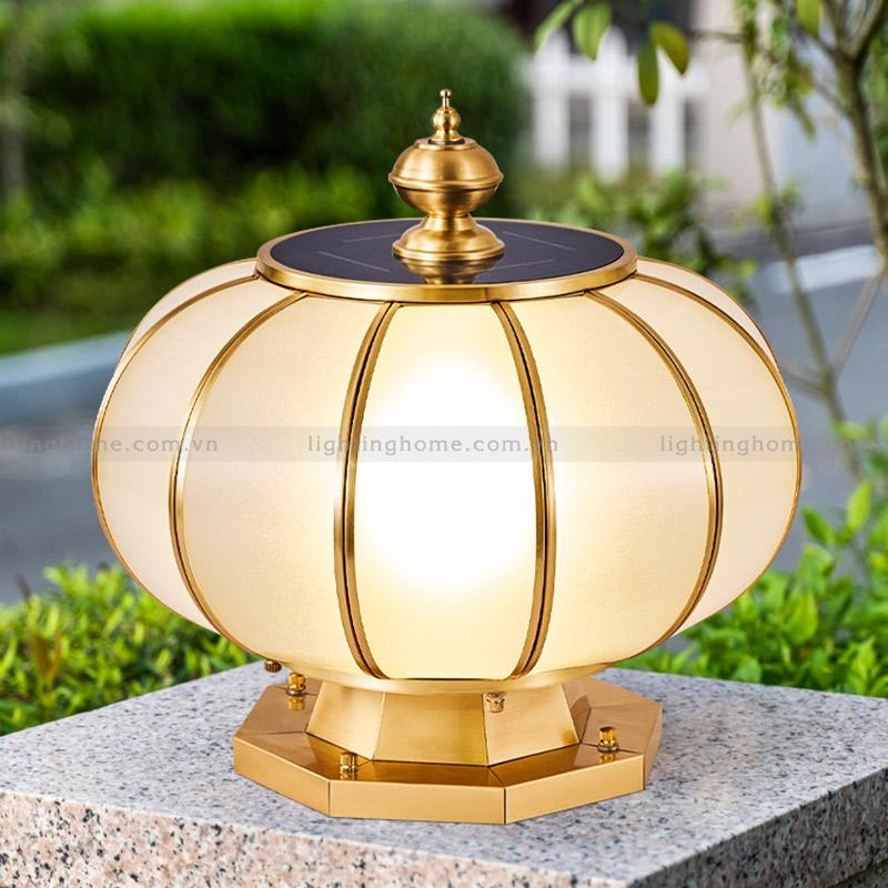 đèn trụ đồng TD-27-21 den tru dong TD 27 21