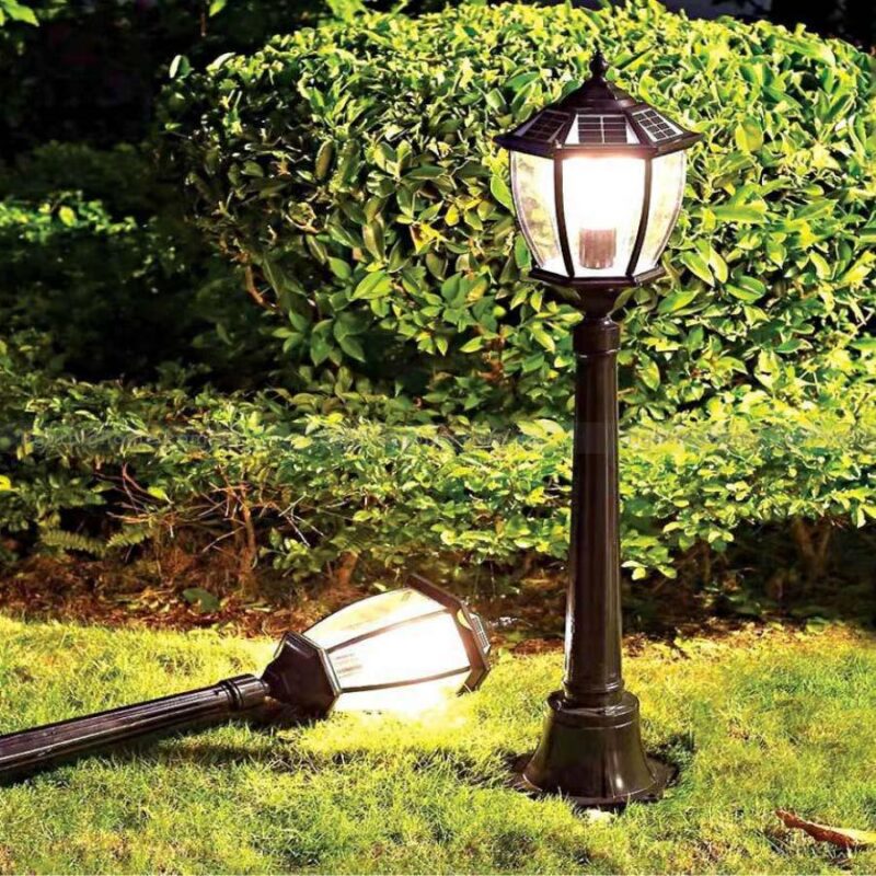 Phú Thịnh Hưng Đèn Trụ Sân Vườn Năng Lượng Mặt Trời TD-60