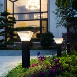 Đèn Trụ Trang Trí Sân Vườn Năng Lượng Mặt Trời TD-28-23